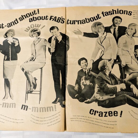 1964 FABULOUS POP STAR MAGAZINE THE BEATLES SHADOWS DAVE CLARK ROLLING STONES - Picture 15 of 16